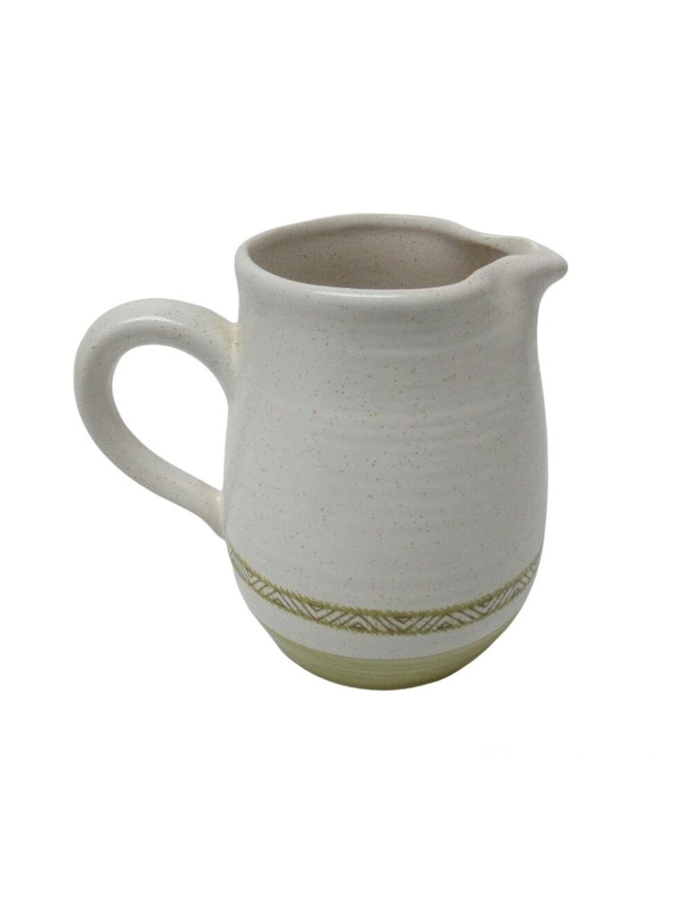 Vintage Franciscan Earthenware Hacienda Green Creamer Pitcher